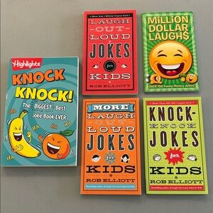 Kids Jokes and Knock Knock Jokes Book Set